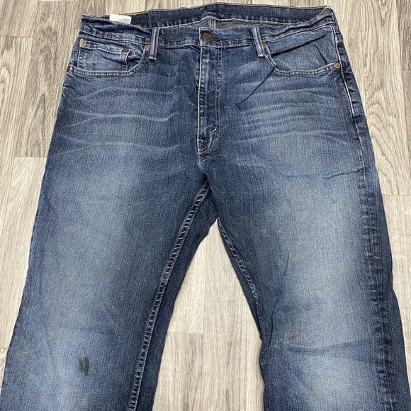 LEVI'S 559 Boot Cut Stretch Med Wash Blue Denim Jeans Men's Size W 36 L 36 - Picture 5 of 12